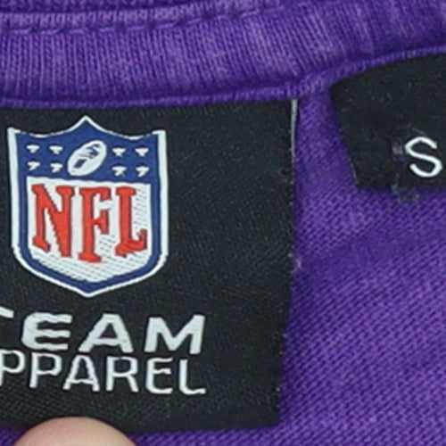 NFL Team Apparel Men's Purple Vikings 61 T-Shirt Small Sports Style