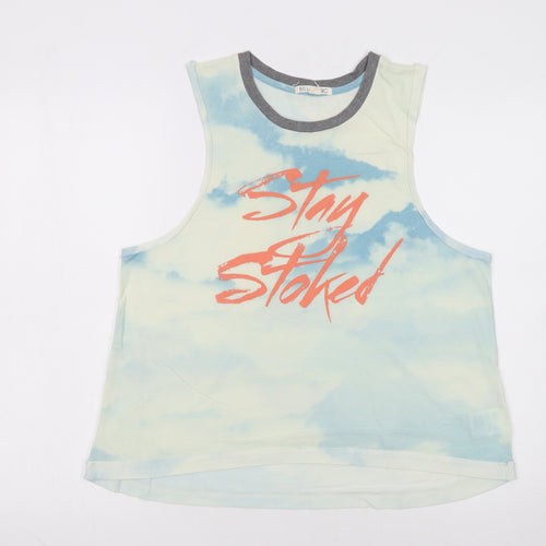 Billabong Women's Multicoloured Sleeveless Tank Top M