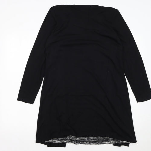 Isolde Women's Black Knit Colourblock Shift Dress Size M