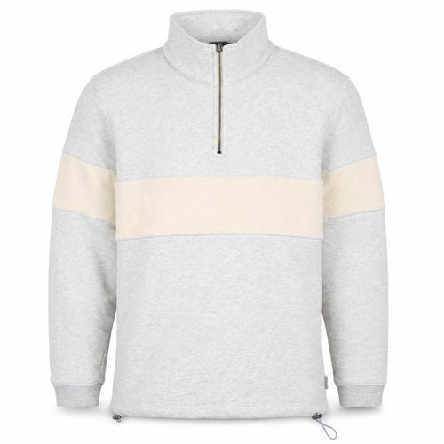 Ted Baker Men's Grey 1/2 Zip Cotton Sweatshirt Size L