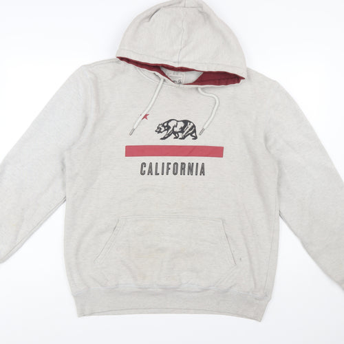 Ripping Men’s Grey California Pullover Hoodie Size L Graphic Fleece