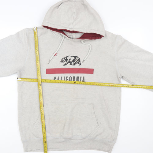 Ripping Men’s Grey California Pullover Hoodie Size L Graphic Fleece