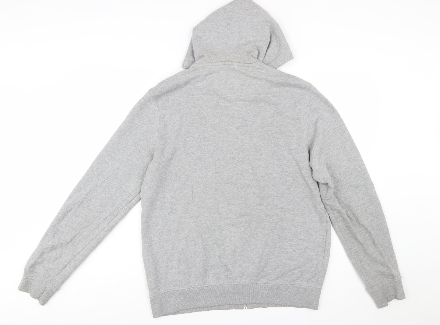 Farah Men's Grey Full Zip Hoodie Size M Regular Fit