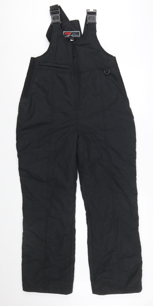 TRBN Winterworks Women's Black Snow Pants Medium Waterproof Insulated