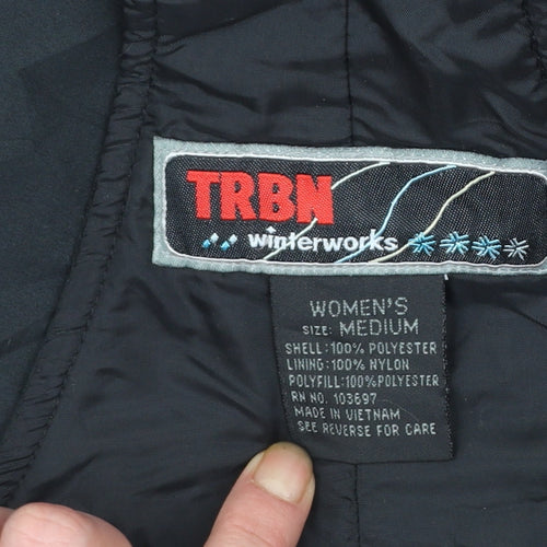 TRBN Winterworks Women's Black Snow Pants Medium Waterproof Insulated