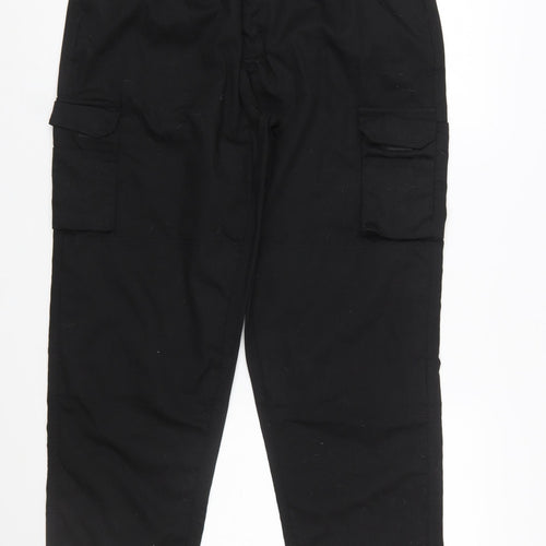ØRN Women's Black Size 16 Cargo Workwear Trousers