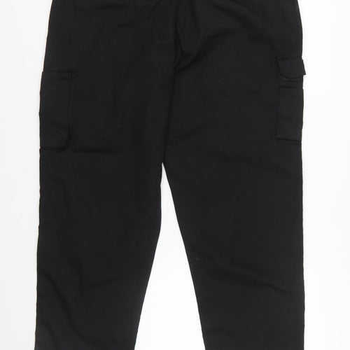 ØRN Women's Black Size 16 Cargo Workwear Trousers