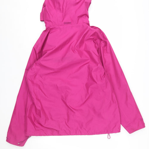 Regatta Women’s Pink Waterproof Hooded Rain Coat Jacket Size 16 XL