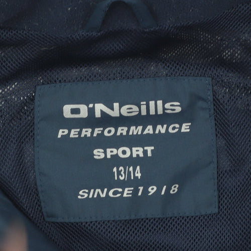 O'Neills Boys Blue 13-14 Years Windbreaker Jacket Oldham RLFC Polyester