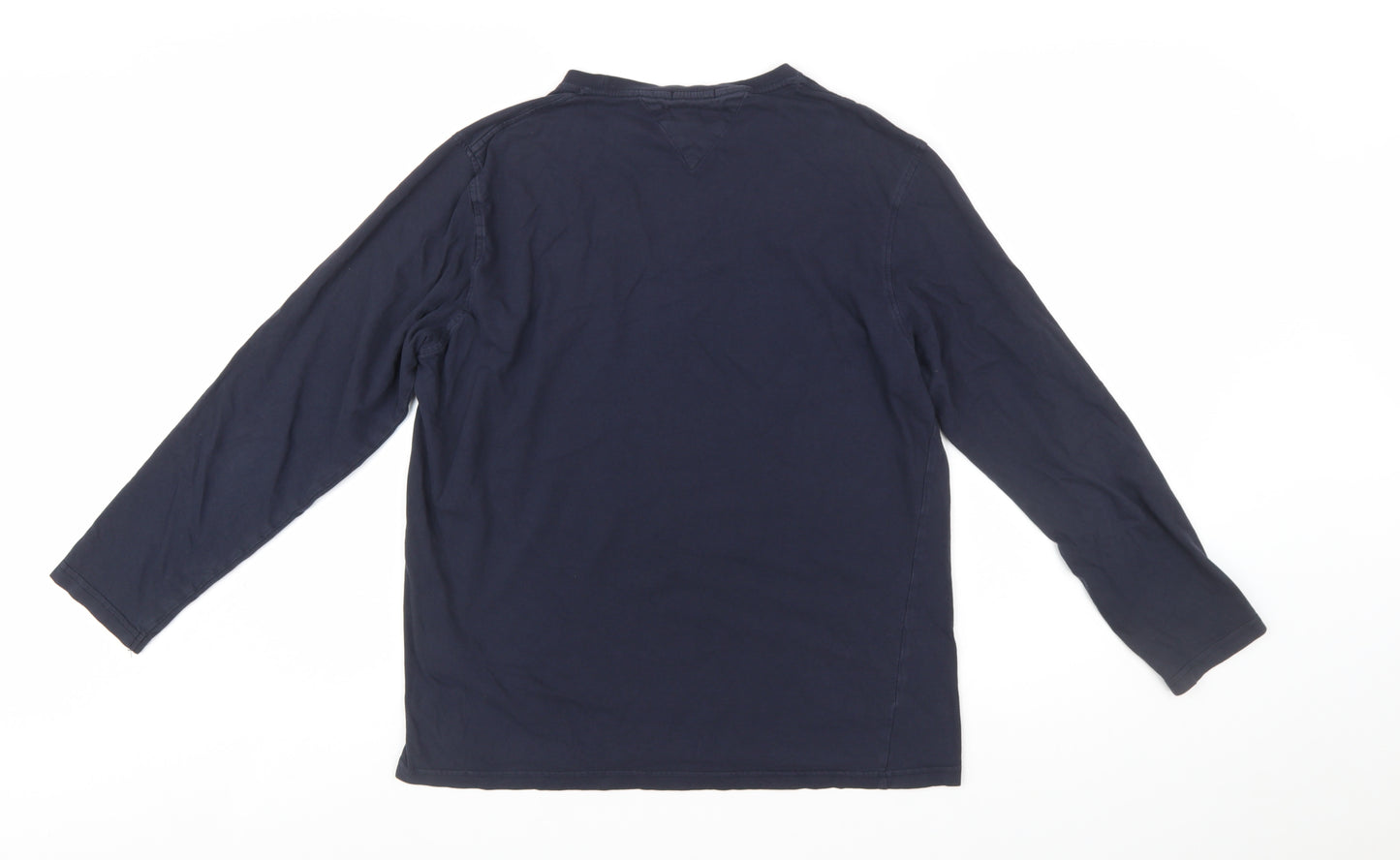 Tommy Hilfiger Women’s Blue Long Sleeve Cotton T-Shirt XL