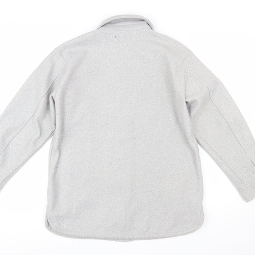 New Look Women Grey Regular Fit Shirt Jacket Size S