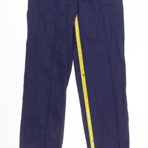 Grahame Gardner Women's Blue Workwear Trousers Size 10 Regular
