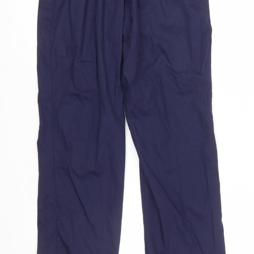 Grahame Gardner Women's Blue Workwear Trousers Size 10 Regular