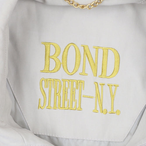 Bond Street N.Y. Women's Beige Long Overcoat Size 10 Classic Style