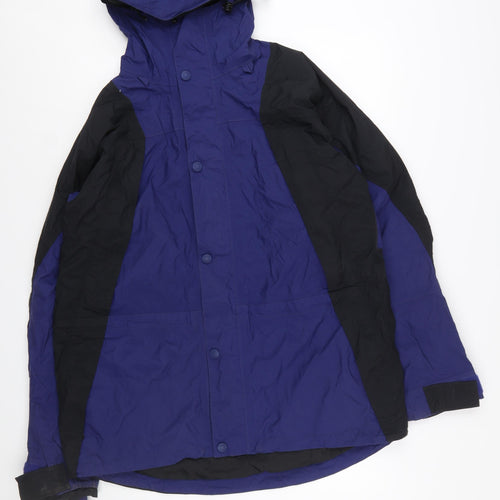 Cabela's Men's Blue Waterproof Nylon Anorak Jacket L Regular