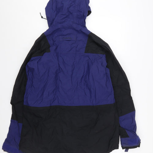 Cabela's Men's Blue Waterproof Nylon Anorak Jacket L Regular