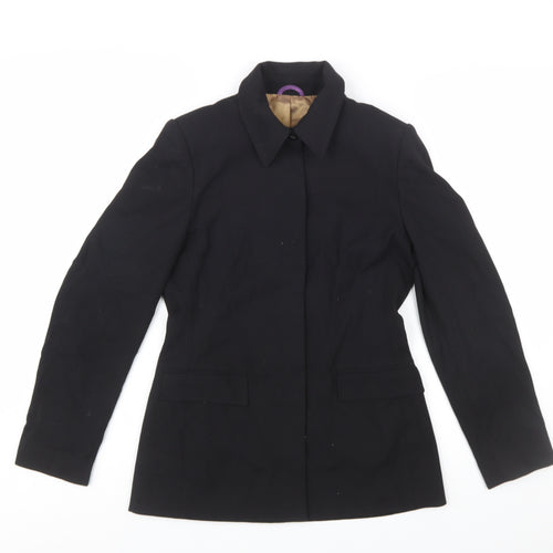 Next Women’s Black Tailored Blazer UK 8 Classic Fit Work Jacket