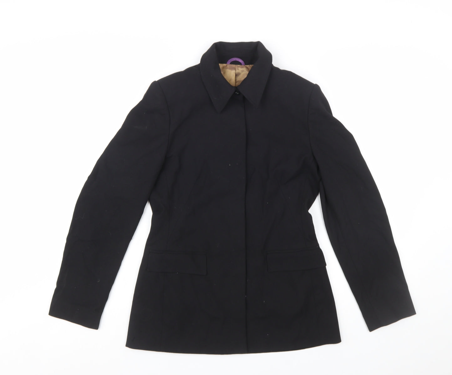 Next Women’s Black Tailored Blazer UK 8 Classic Fit Work Jacket