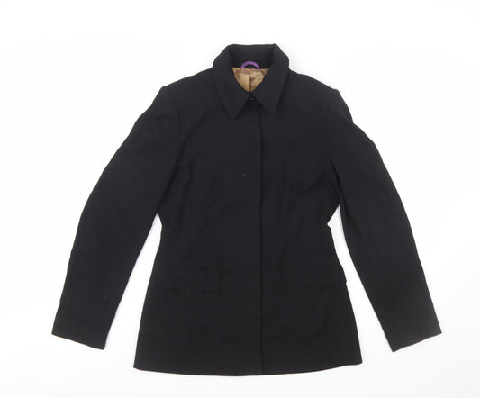 Next Women’s Black Tailored Blazer UK 8 Classic Fit Work Jacket