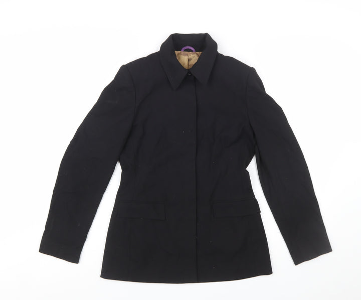 Next Women’s Black Tailored Blazer UK 8 Classic Fit Work Jacket