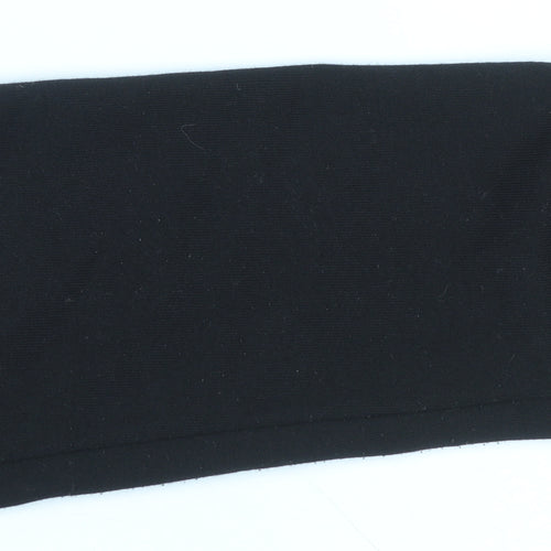 Trespass Womens Black Full Zip Hoodie UK 10 Polyester Blend
