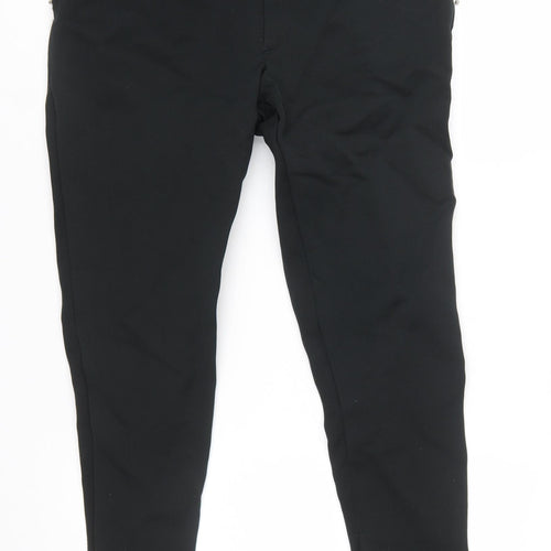 Harris Meyer Women’s Black Ski Stirrup Trousers Size 6 Viscose Blend