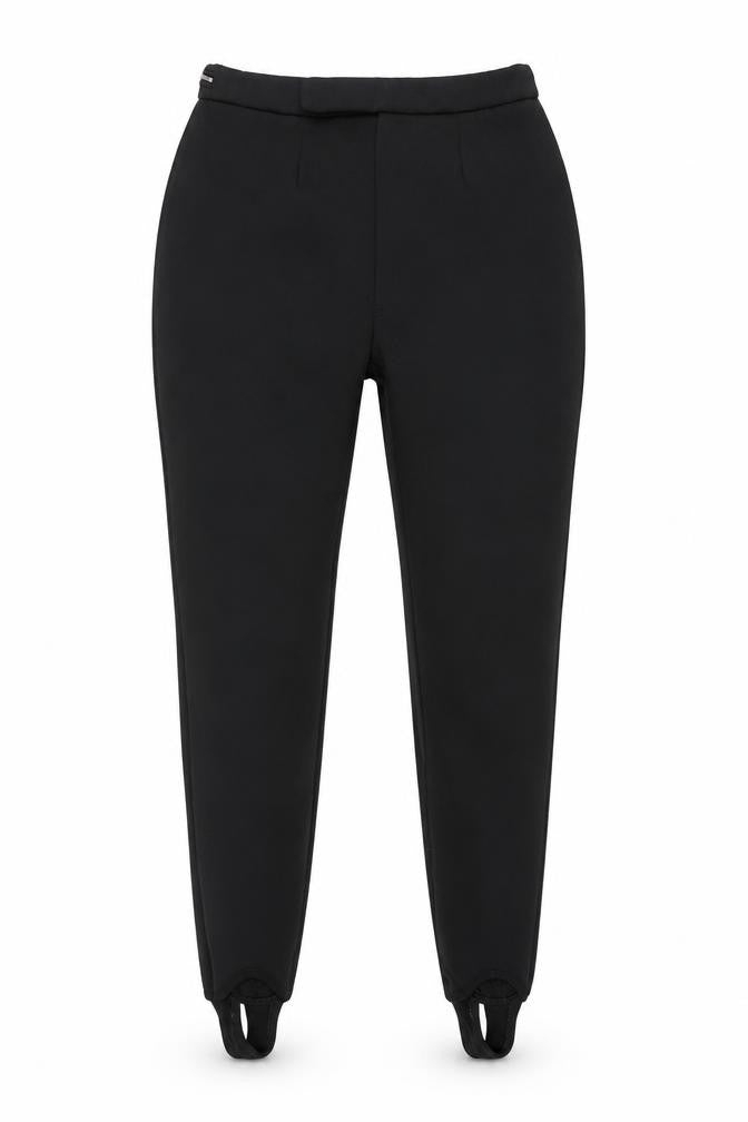 Harris Meyer Women’s Black Ski Stirrup Trousers Size 6 Viscose Blend