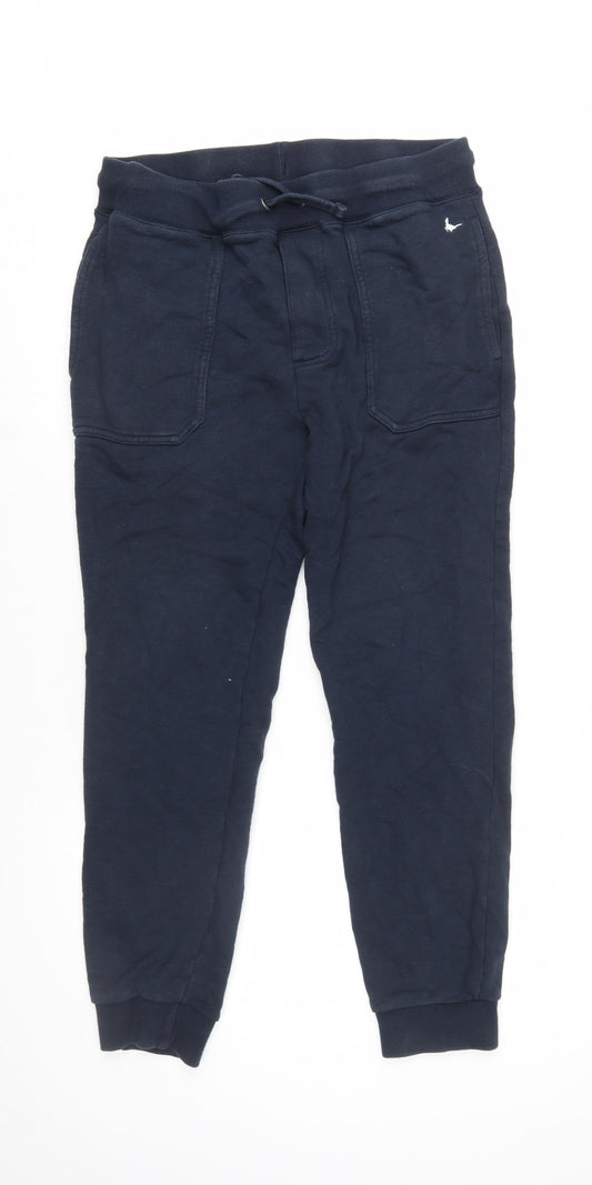 Jack Wills Men's Blue Jogger Sweatpants Medium Cotton Blend