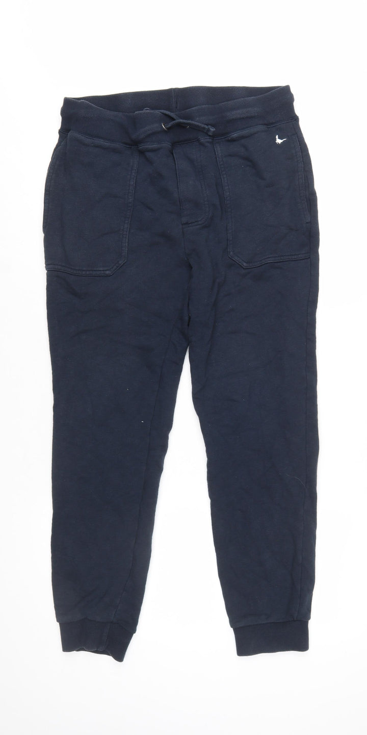 Jack Wills Men's Blue Jogger Sweatpants Medium Cotton Blend