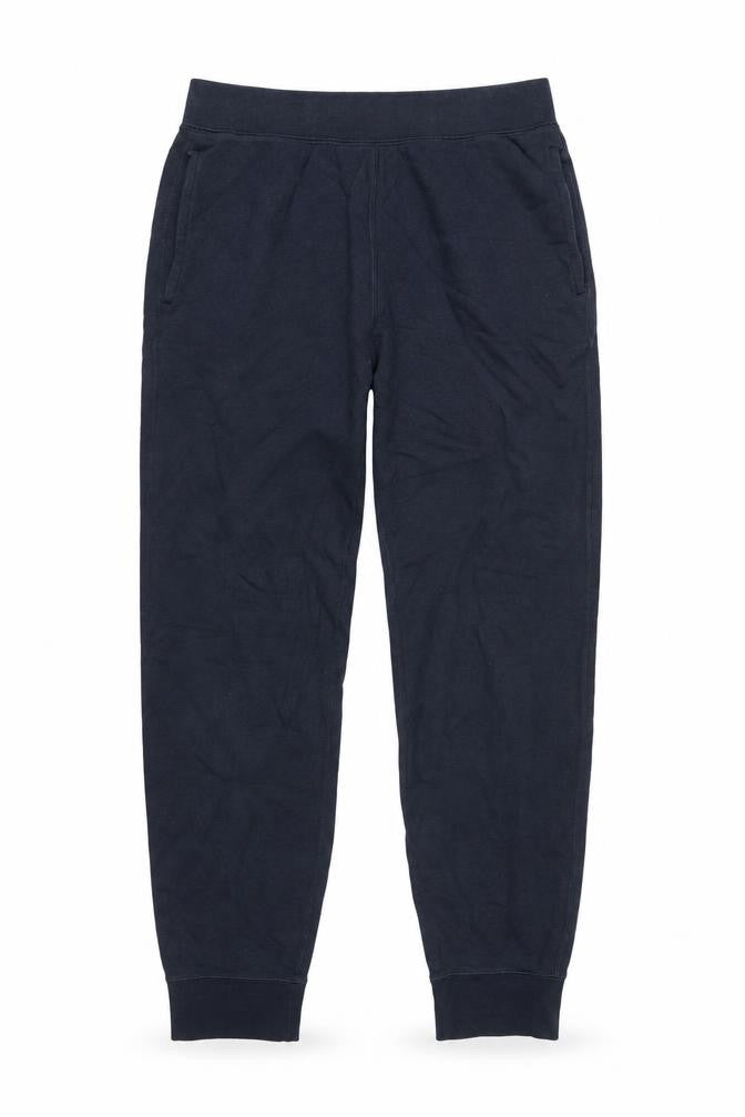 UNIQLO Men's Black Jogger Trousers M Cotton Blend Regular Fit