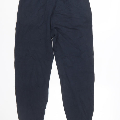 UNIQLO Men's Black Jogger Trousers M Cotton Blend Regular Fit