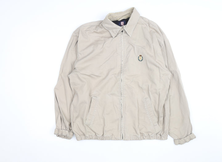 Chaps Ralph Lauren Men's Beige Cotton Mid-Length Jacket M
