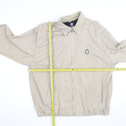 Chaps Ralph Lauren Men's Beige Cotton Mid-Length Jacket M