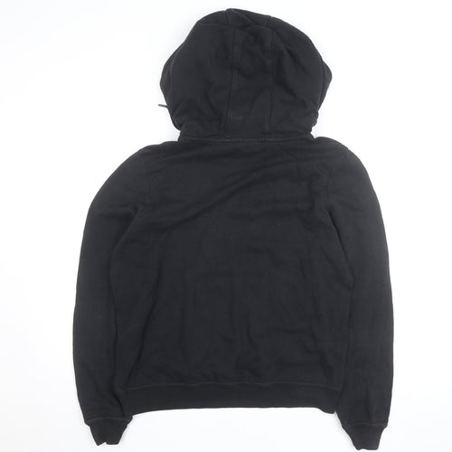Nike Men Black Pullover Hoodie Medium Fleece Sportswear