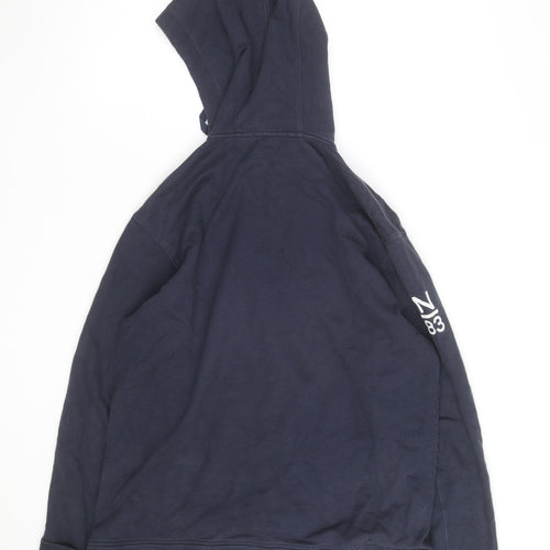 Nautica Men's Blue Pullover 1/4 Zip Hoodie Size S