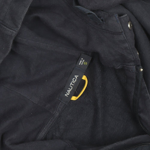 Nautica Men's Blue Pullover 1/4 Zip Hoodie Size S