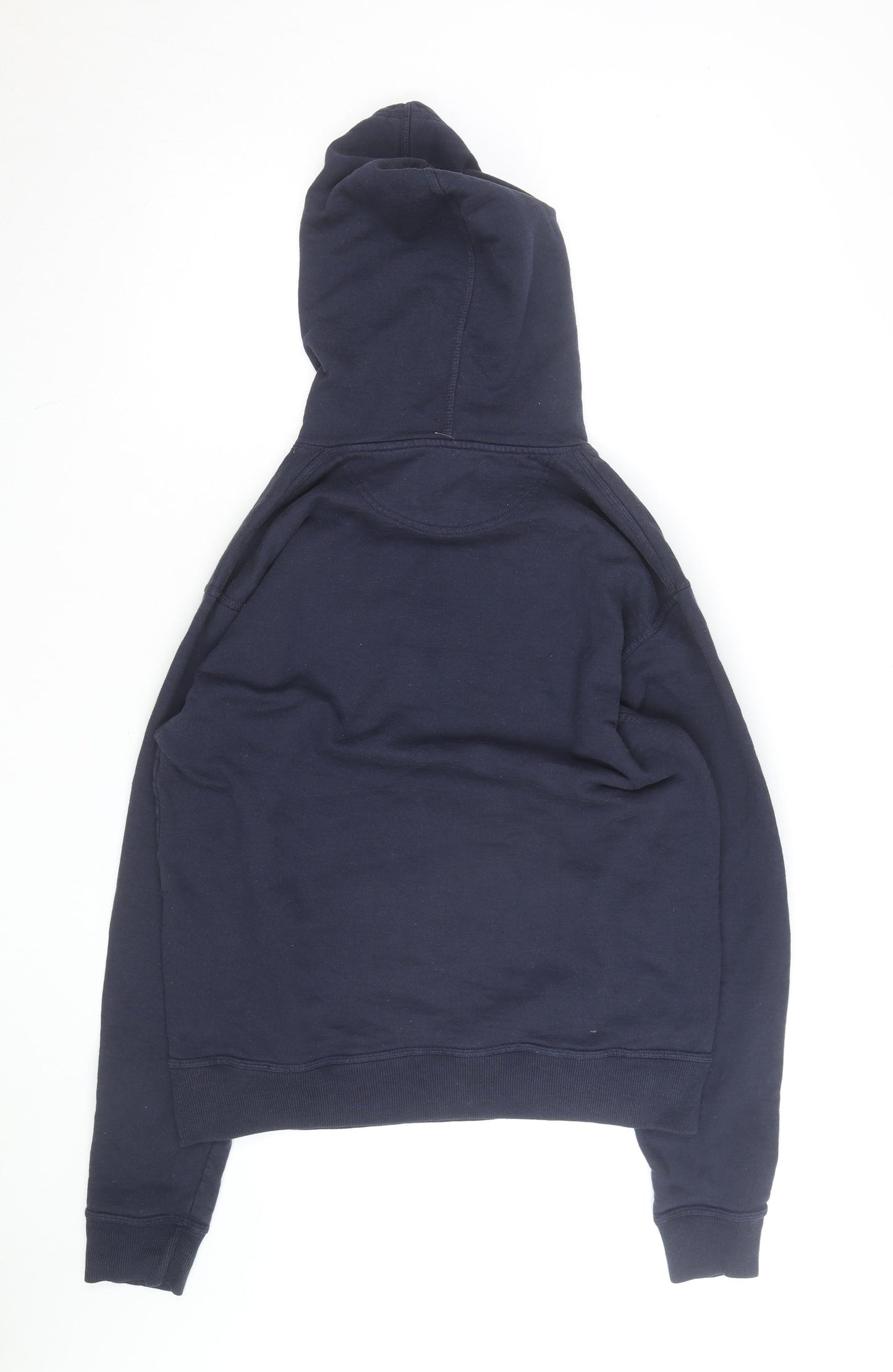 Champion Men’s Blue Pullover Hoodie Medium Logo Fleece Sweatshirt
