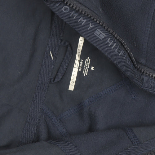 Tommy Hilfiger Men's Blue Full Zip Fleece Hoodie Size M