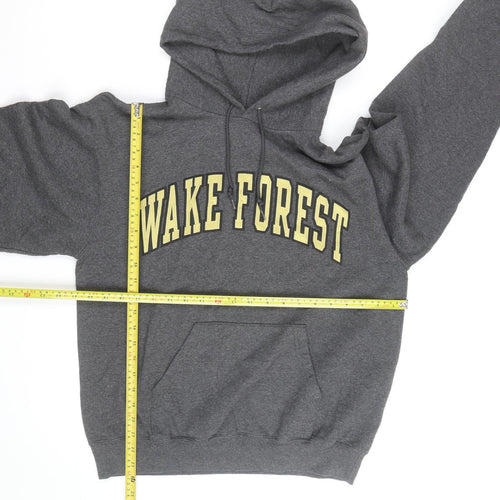 Champion Men's Grey Wake Forest Pullover Hoodie Size M