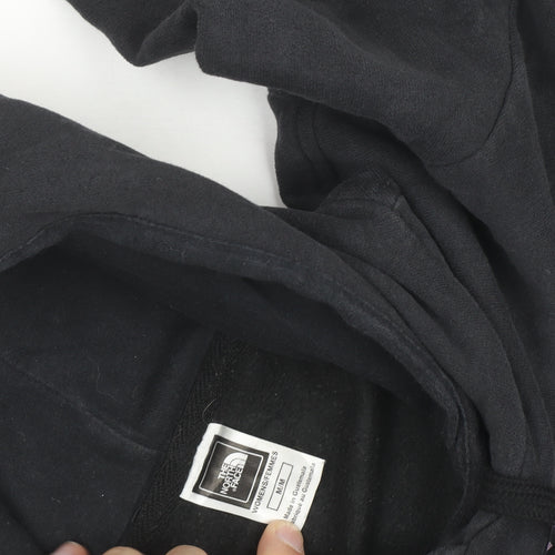 The North Face Women's Black Pullover Hoodie Size M Graphic Logo
