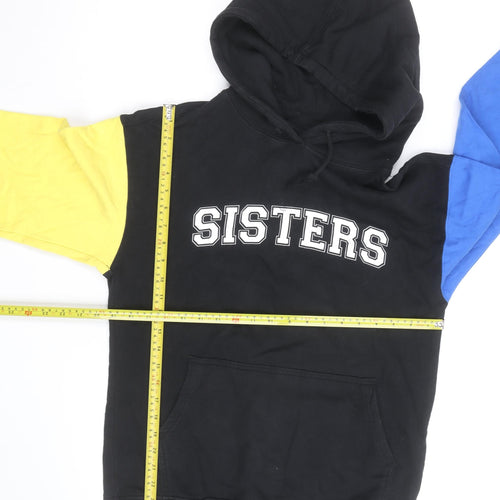Sisters by Safety Pin Unisex Multicoloured Pullover Hoodie Small