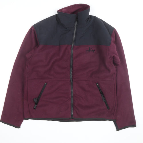 X-it Outdoors Men’s Red Fleece Full Zip Jacket Size L