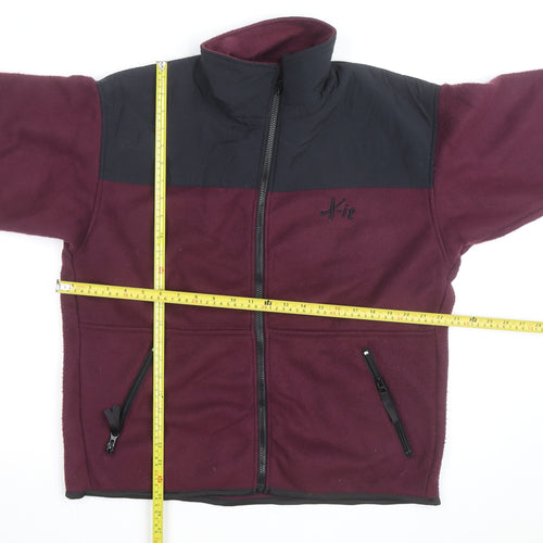 X-it Outdoors Men’s Red Fleece Full Zip Jacket Size L