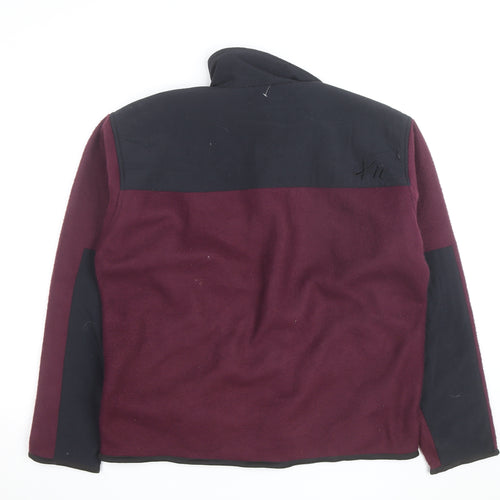 X-it Outdoors Men’s Red Fleece Full Zip Jacket Size L