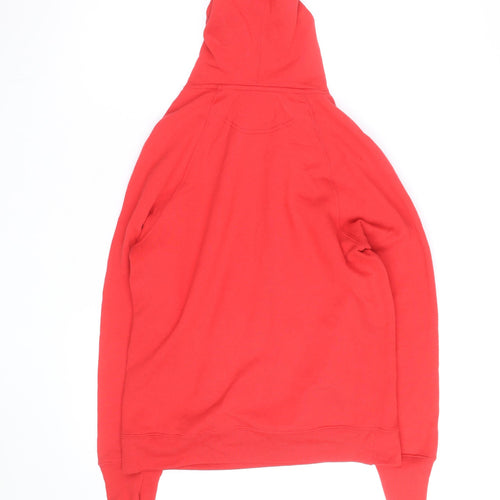 Champion Mens Red XL Pullover Hoodie with Logo Front