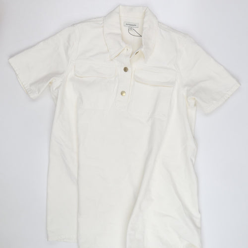 Marks and Spencer Women’s Ivory Size 18 Shirt Dress