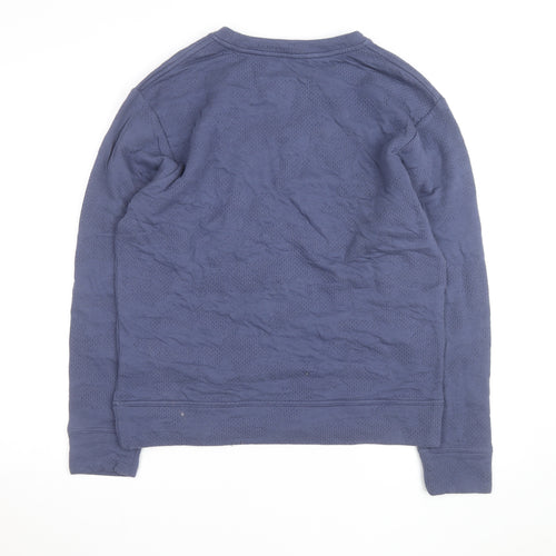 Champion Men's Blue Crew Neck Pullover Sweatshirt Size M