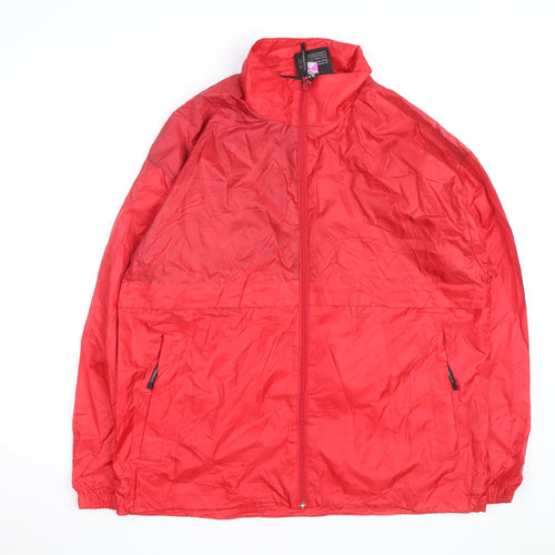 Stormtech Men’s Red Windbreaker Jacket M Lightweight Water Resistant