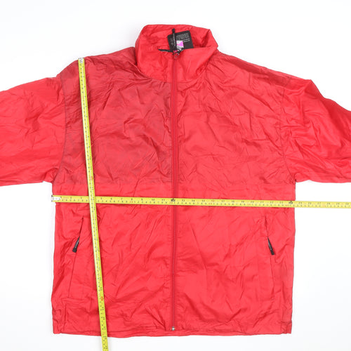 Stormtech Men’s Red Windbreaker Jacket M Lightweight Water Resistant