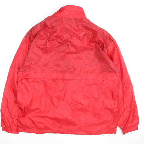 Stormtech Men’s Red Windbreaker Jacket M Lightweight Water Resistant